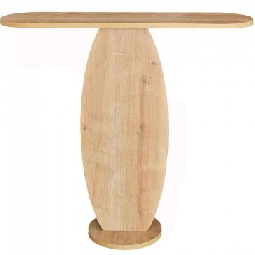 Console Ellittica 552NOS2496 100x30x81cm Oak