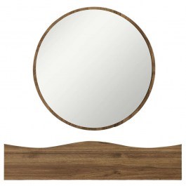 Κονσόλα Με Καθρέπτη Princesse 552NOS2369 82x30x15cm Walnut WALNUT