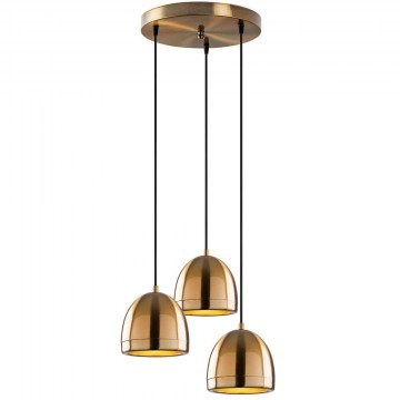 Pendant Lamp Mugo 942FLG1487 35x35x110cm 3xE27 40W Gold Opviq