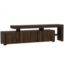 Έπιπλο Τηλεόρασης Με Φως Led Beliz 382NRC1121 192x37x53cm Walnut WALNUT