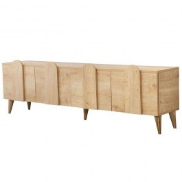 Έπιπλο Τηλεόρασης New Line 552NOS2428 180x35x50cm Oak OAK