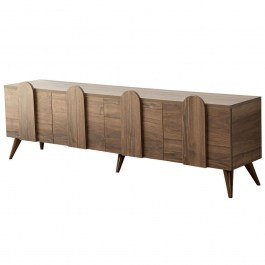 Έπιπλο Τηλεόρασης New Line 552NOS2426 180x35x50cm Walnut WALNUT