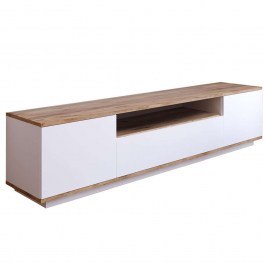 Έπιπλο Τηλεόρασης 956LCS1610 180x44,5x44,6cm White-Oak WHITE