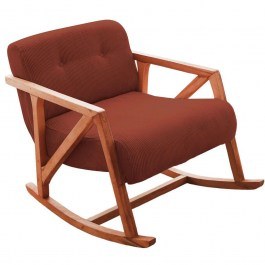 Πολυθρόνα Κουνιστή Nini Sallanan 383EVN1148 67x85x75cm Vermilion VERMILION