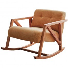 Πολυθρόνα Κουνιστή Nini Sallanan 383EVN1146 67x85x75cm Yellow YELLOW