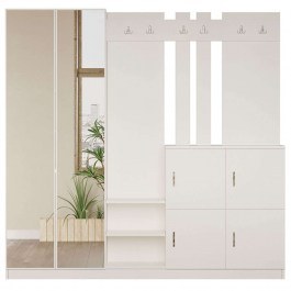 Έπιπλο Εισόδου 956LCS2831 187,2x37,5x180cm White WHITE