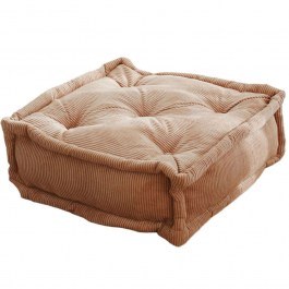 Πουφ - Μαξιλάρα Biskuvi 383EVN1155 55x55x16cm Camel CAMEL