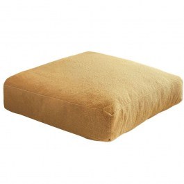 Πουφ - Μαξιλάρα Dokuma 383EVN1135 70x70x27cm Mustard MUSTARD