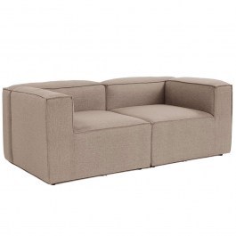 Καναπές Διθέσιος Fora 560ARE2157 248x66cm Brown BROWN