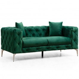 Καναπές Διθέσιος Como 569HLN1133 197x90x70cm Green GREEN