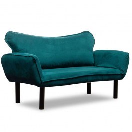 Καναπές - Κρεβάτι Διθέσιος Chatto 859FTN1230 140x65x70cm Petrol PETROL