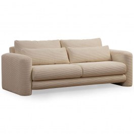 Καναπές Τριθέσιος Lily 560ARE1848 215x97x73cm Beige BEIGE