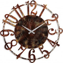 Wall Clock 891TNL2437 D48cm Rust Wallity RUST