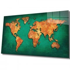 Tempered Glass Painting 221JRS1646 72x46cm Multi Wallity