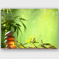 Πίνακας Γυάλινος 401MGN1602 70x50cm Multi Wallity