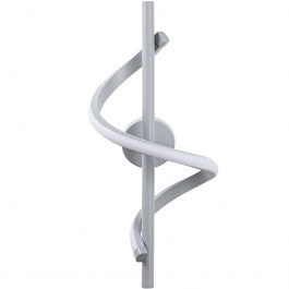 Φωτιστικό Τοίχου Likma 119FRS1115 16x25x41cm Led 11W 3000K Grey Opviq GREY