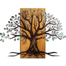 Wall Decorative Willow 899SKL2665 58x80cm Multi Wallity MULTI