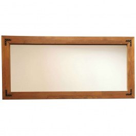 Καθρέπτης Τοίχου 552NOS2126 110x3x50cm Walnut Aberto Design WALNUT