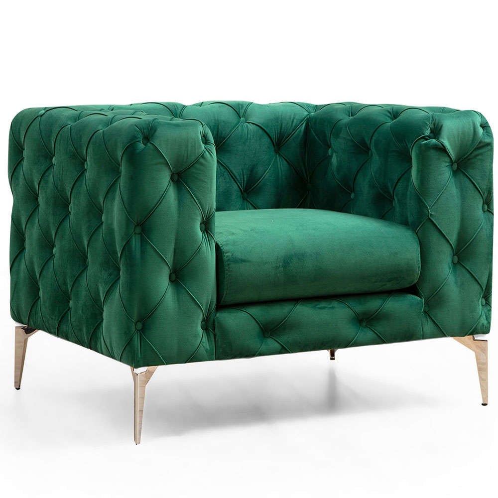 Πολυθρόνα Como 569HLN1516 108x90x70cm Green