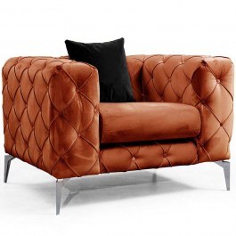 Πολυθρόνα Como 569HLN1130 108x90x70cm Orange ORANGE
