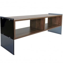 TV Furniture 552NOS1518 120x35x45cm Walnut-Black WALNUT-BLACK