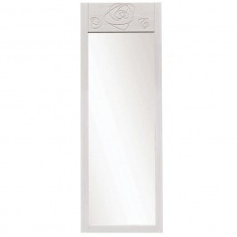 Floor Mirror Roses 552NOS2350 55x2x155cm White Aberto Design WHITE