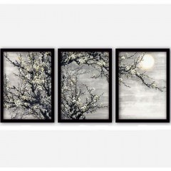 Πίνακας (Σετ 3Τμχ) 364LUL1290 35x45cm Multi Wallity