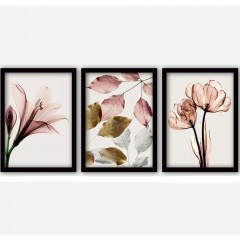 Πίνακας (Σετ 3Τμχ) 364LUL1357 35x45cm Multi Wallity