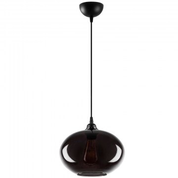 Pendant Lamp Smoked 892OPV1867 27x27x120cm E27 40W Fume Opviq