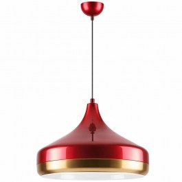 Φωτιστικό Οροφής Yildo 892OPV2758 Φ36x122cm E27 40W Red-Gold Opviq RED-GOLD