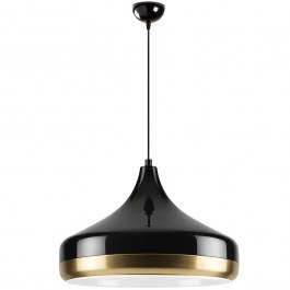 Φωτιστικό Οροφής Yildo 892OPV2760 Φ36x122cm E27 40W Black-Gold Opviq BLACK-GOLD