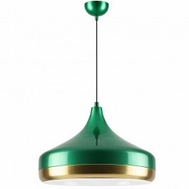 Φωτιστικό Οροφής Yildo 892OPV2761 Φ36x122cm E27 40W Green-Gold Opviq GREEN-GOLD