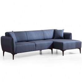 Καναπές Γωνιακός (Δεξιά Γωνία) Belissimo 560ARE1806 270x140x67cm Blue BLUE