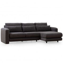 Καναπές Γωνιακός (Δεξιά Γωνία) Lily 560ARE1859 290x165x73cm Grey GREY
