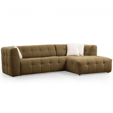 Καναπές Γωνιακός (Δεξιά Γωνία) Cady 560ARE1840 300x150x72cm Khaki