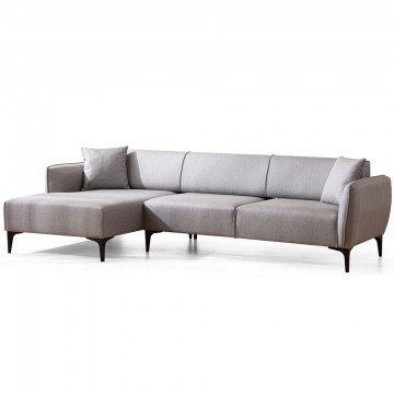 Corner Sofa (Left Corner) Belissimo 560ARE1803 270x140x67cm Grey