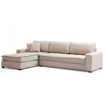 Corner Sofa Lena 560ARE1208 323x190x85cm Sand Beige