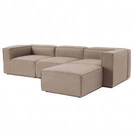 Corner Sofa Fora 727CRS1101 296x185x66cm Brown BROWN