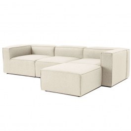 Corner Sofa Fora 560ARE2140 296x185x66cm Ecru ECRU