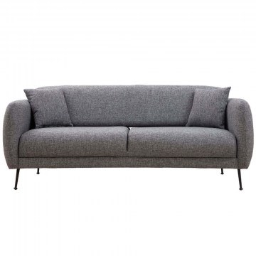 Καναπές - Κρεβάτι Τριθέσιος Sevilla 560ARE1358 214x98x85cm Grey