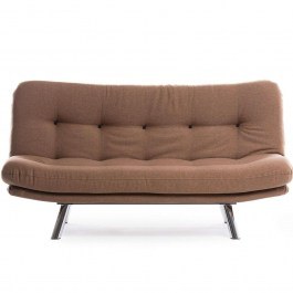 Καναπές - Κρεβάτι Τριθέσιος Misa 859FTN2830 175x52x40cm Light Brown LIGHT BROWN