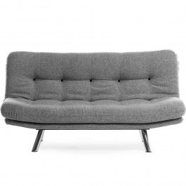 Καναπές - Κρεβάτι Τριθέσιος Misa 859FTN2827 175x52x40cm Light Grey LIGHT GREY