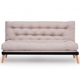 Three-Seater Sofa - Bed Saki 859FTN2849 185x82x92cm Cream CREAM