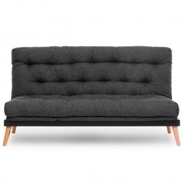 Three-Seater Sofa - Bed Saki 859FTN2848 185x82x92cm Dark Grey DARK GREY