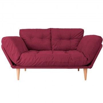 Three-Seater Sofa - Bed Nina Daybed 859FTN1350 120x60x40cm Red