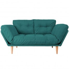 Three-Seater Sofa - Bed Nina Daybed 859FTN1353 120x60x40cm Petrol PETROL