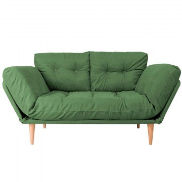 Three-Seater Sofa - Bed Nina Daybed 859FTN1356 120x60x40cm Green