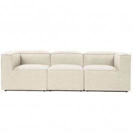 Three-Seater Sofa Fora 560ARE2185 296x66cm Ecru ECRU