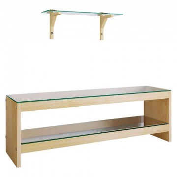 Σύνθεση Τηλεόρασης 552NOS1511 140x40x45cm Oak