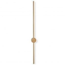 Φωτιστικό Τοίχου - Απλίκα Sword 119FRS1160 7x10x91cm Led 13W 3000K Gold Opviq GOLD